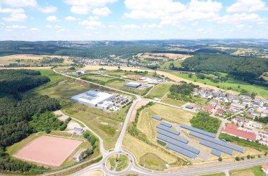 Luftbild Gewerbegebiet Mehlpfuhl